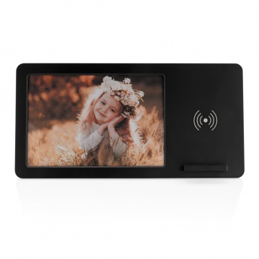 Logotrade business gifts photo of: 5W Wireless charger and photo frame