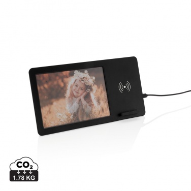 Logotrade promotional giveaway picture of: 5W Wireless charger and photo frame