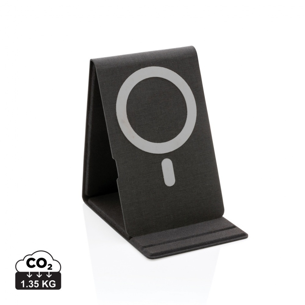 Logo trade promotional giveaways picture of: Artic Magnetic 10W wireless charging phone stand