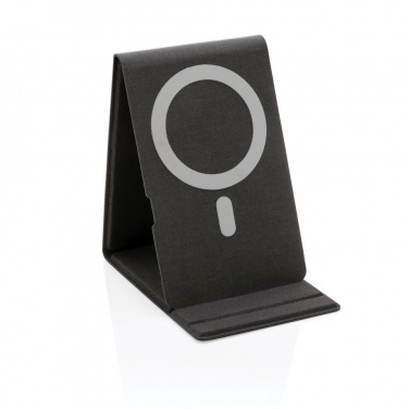 Logo trade promotional giveaway photo of: Artic Magnetic 10W wireless charging phone stand