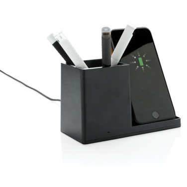 Logo trade promotional giveaway photo of: Ontario RCS recycled plastic 10W wireless charger