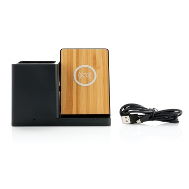 Logotrade promotional item picture of: Ontario RCS recycled plastic 10W wireless charger