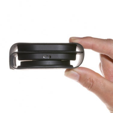 Logo trade advertising products image of: Swiss Peak RCS rplastic 3-in-1 wireless 15W travel charger