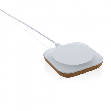 Logo trade advertising product photo of: Oregon RCS recycled plastic and cork 10W wireless