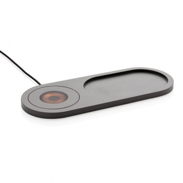 Logo trade promotional products picture of: Encore 10W wireless charging valet tray