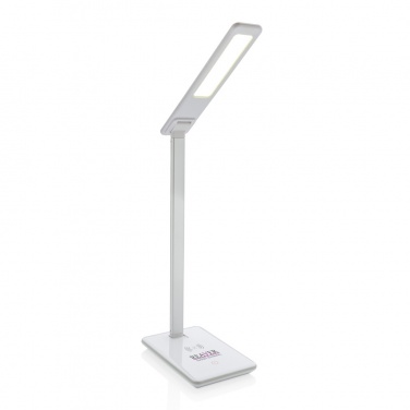 Logotrade promotional gift picture of: 5W Wireless Charging Desk Lamp