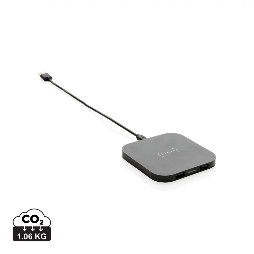 Logo trade promotional item photo of: Wireless 5W charging pad