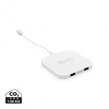 Logo trade advertising products image of: Wireless 5W charging pad