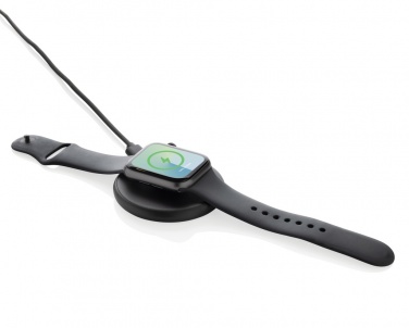 Logo trade corporate gifts image of: Magnapad 15W RCS rplastic magnetic 3 in 1 charging pad