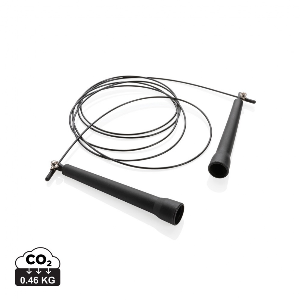 Logo trade advertising products picture of: Adjustable jump rope in pouch