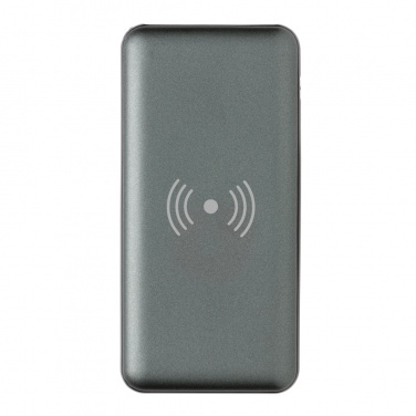 Logo trade promotional products image of: 10.000 mAh Fast Charging 10W Wireless Powerbank with PD