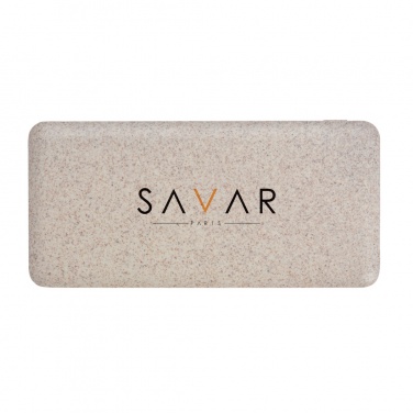 Logotrade promotional gift picture of: 10.000 mah wheat straw powerbank