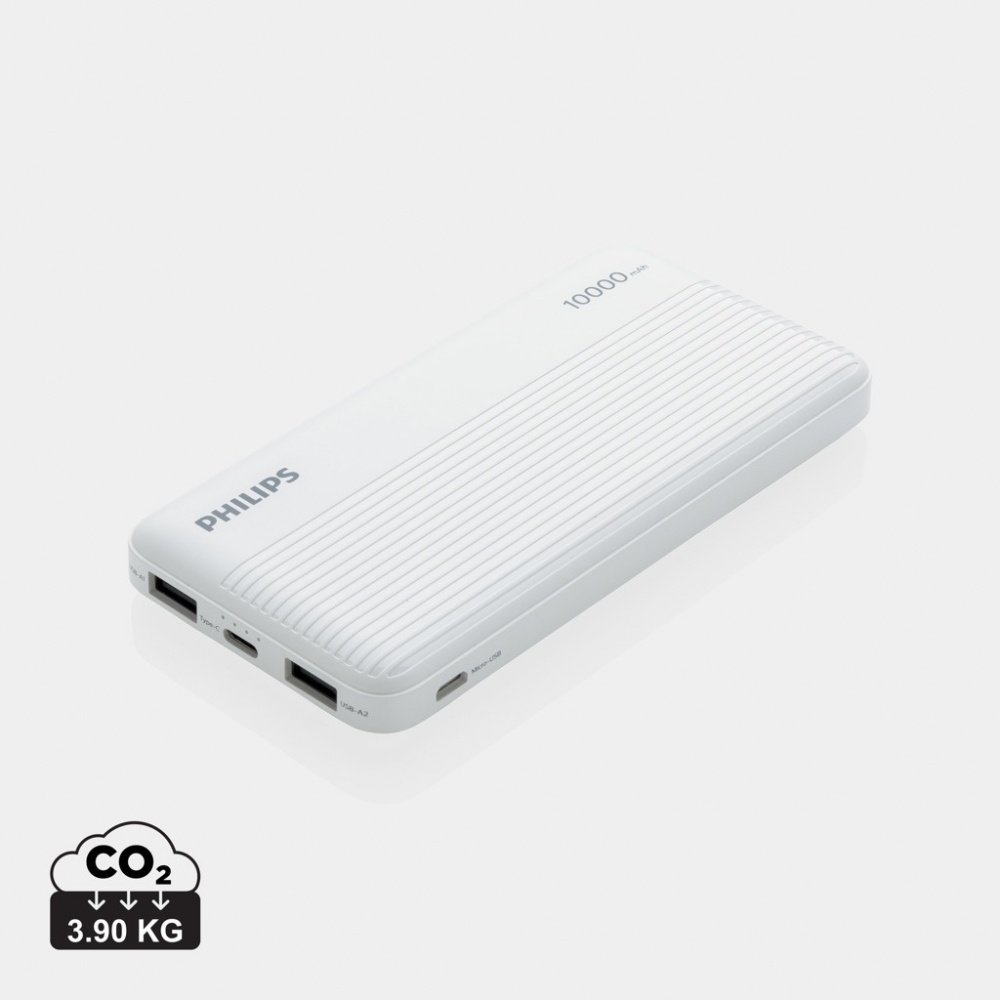 Logotrade promotional giveaway picture of: Philips 10.000 mAh slim powerbank