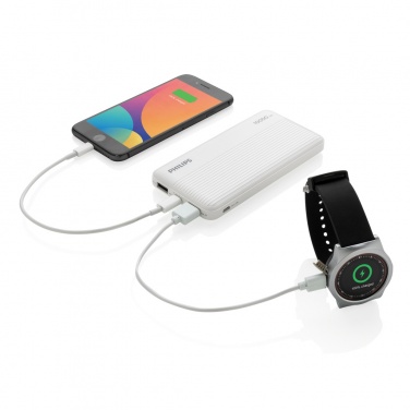 Logotrade promotional gifts photo of: Philips 10.000 mAh slim powerbank