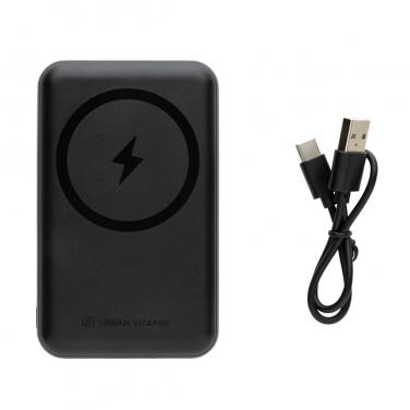 Logo trade business gifts image of: Urban Vitamin Sonoma RCS rplastic 10.000mah powerbank
