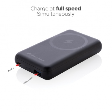 Logotrade business gift image of: Urban Vitamin Sonoma RCS rplastic 10.000mah powerbank