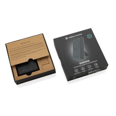 Logotrade promotional item image of: Urban Vitamin Sonoma RCS rplastic 10.000mah powerbank