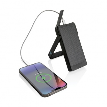 Logotrade corporate gifts photo of: Skywave RCS recycled plastic solar powerbank 10000 mAh