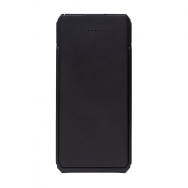 Logo trade business gift photo of: Skywave RCS recycled plastic solar powerbank 10000 mAh