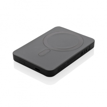Logotrade promotional product image of: Magnetix RCS recycled plastic 5000 mah magnetic powerbank