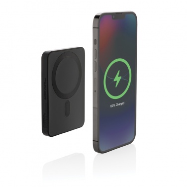 Logo trade promotional items picture of: Magnetix RCS recycled plastic 5000 mah magnetic powerbank