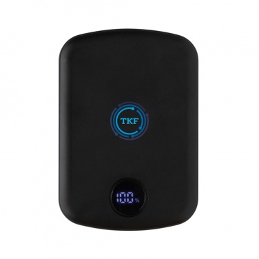 Logo trade promotional merchandise image of: MagBoost RCS recycled plastic 5000 mah magnetic powerbank