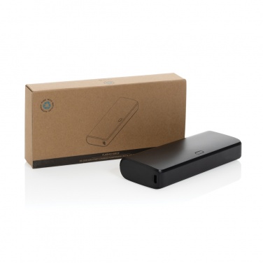 Logotrade promotional merchandise picture of: FlashCharge RCS rplastic 20000 mah fast charge powerbank