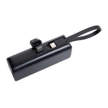 Logo trade promotional merchandise picture of: Powerlink RCS rplastic 3000 mah powerbank USB C connector