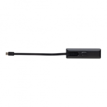 Logo trade promotional gifts image of: Powerlink RCS rplastic 3000 mAh powerbank iOS connector