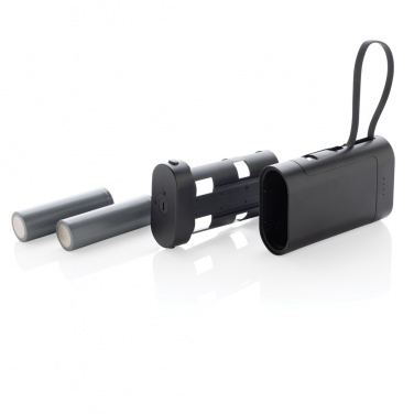 Logotrade promotional product picture of: CycleCell 10,000 mah removable battery powerbank