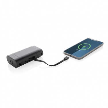 Logotrade promotional gift image of: CycleCell 10,000 mah removable battery powerbank