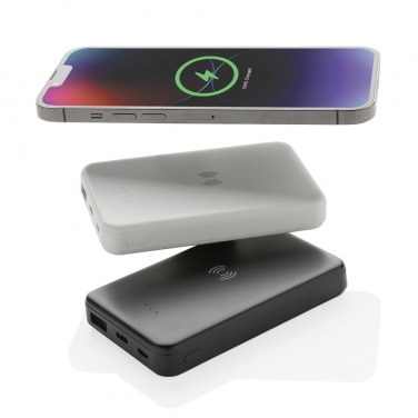 Logotrade promotional merchandise photo of: RCS recycled plastic 5.000 mAh 5W wireless powerbank
