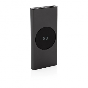 Logotrade promotional item image of: Terra RCS recycled 18W aluminium 10000 powerbank 10W