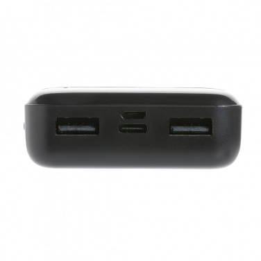 Logo trade corporate gift photo of: RCS standard recycled plastic 10.000 mAh powerbank
