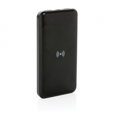 Logotrade promotional giveaways photo of: RCS standard recycled plastic wireless powerbank