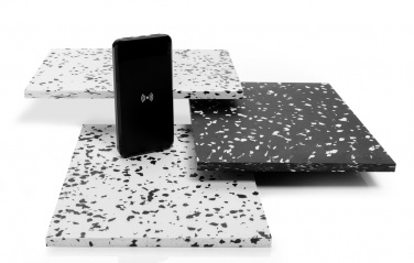Logo trade advertising product photo of: RCS standard recycled plastic wireless powerbank