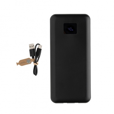 Logo trade promotional item photo of: Gridley RCS rplastic 20000 65W laptop powerbank
