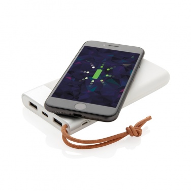 Logotrade promotional giveaway image of: Aria 8.000 mAh 5W wireless charging powerbank