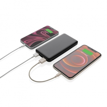 Logo trade promotional gift photo of: High Density 10.000 mAh Pocket Powerbank