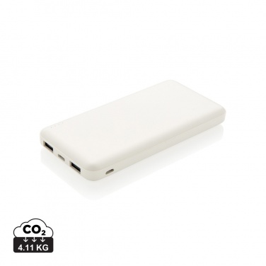 Logo trade promotional giveaways picture of: High Density 10.000 mAh Pocket Powerbank