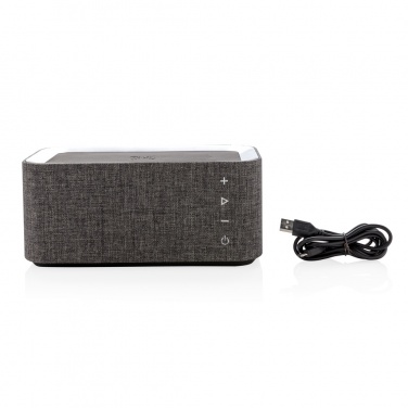 Logo trade promotional merchandise picture of: Vogue wireless charging speaker