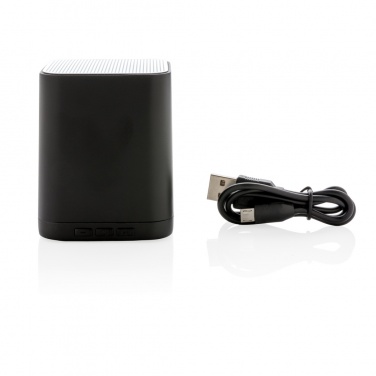 Logotrade promotional item image of: Light up logo wireless speaker