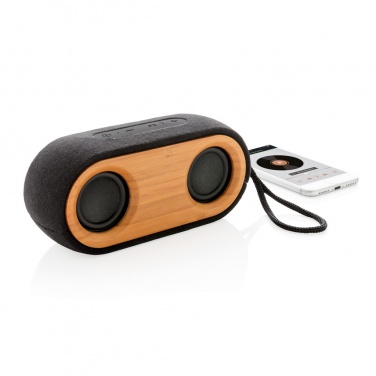 Logotrade corporate gifts photo of: Bamboo X double speaker