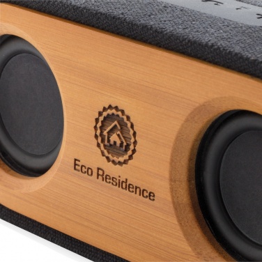 Logotrade promotional merchandise photo of: Bamboo X double speaker