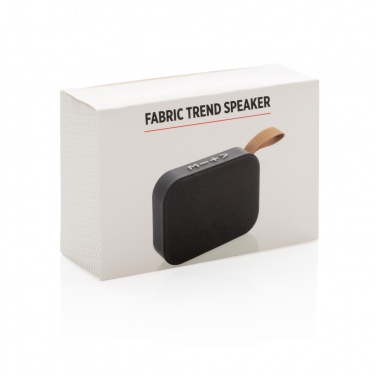 Logotrade promotional merchandise image of: Fabric trend speaker