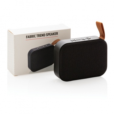 Logo trade promotional products picture of: Fabric trend speaker