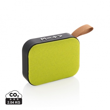 Logo trade promotional merchandise photo of: Fabric trend speaker