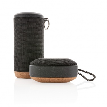 Logo trade advertising product photo of: Baia 10W wireless speaker, cork