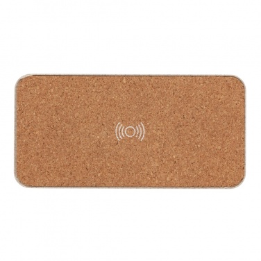 Logo trade promotional products image of: Wheatstraw wireless charging speaker
