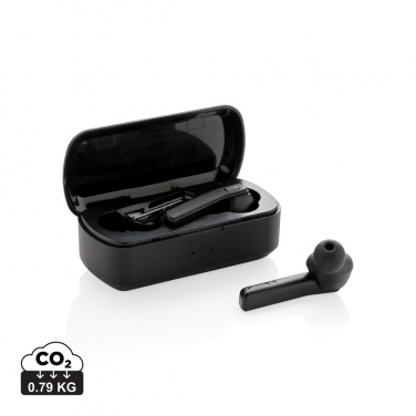 Logotrade advertising product image of: Free Flow TWS earbuds in charging case